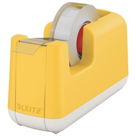 Leitz Cosy Series Tape Dispenser - Stable Stand - Warm Yellow