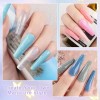 24 Pcs Gel Nail Polish Kit Glittering Nailkit For Gift