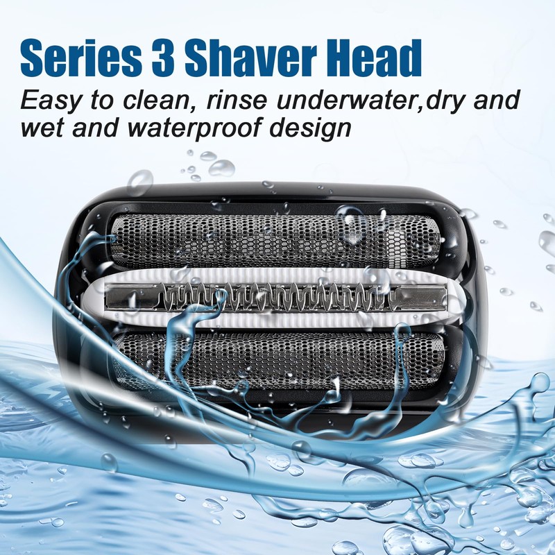 Pack of 2 Series 3 Shaving Head 32B Replacement Shaver