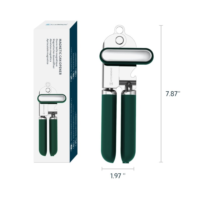 KITCHENDAO Can Opener Manual, 2nd Generation Blade, Handheld Can Tin