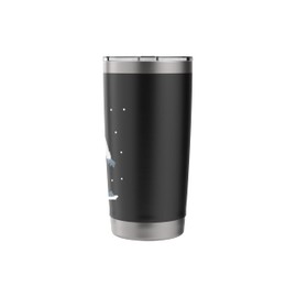 Yeti with a Name tag Stainless Steel Insulated Tumbler