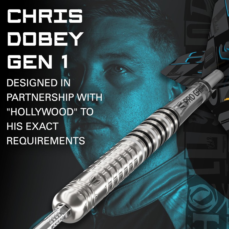 Target Darts Chris Dobey G1 24G 90% Tungsten Swiss Point