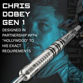 Target Darts Chris Dobey G1 24G 90% Tungsten Swiss Point Steel Tip Darts Set