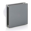 STERR - Grey Bathroom Fan with Glass Front - BFS100-G