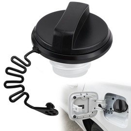 LPZMPZ Tankdeckel mit Halteband kompatibel mit Ford Fiesta MK5 JD1 JD3 JH1 JH3 Transit MK8 Transit Custom/Tourneo Custom KA+ Fusion Auto Kraftstofftankdeckel Ersatz 1580852, 7S61-9030-CB