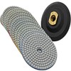 Stadea PPW179E Diamond Polishing Pads 10cm Wet Dry Set for