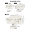 ARNTY Stretch Sofa Covers for 1/2/3 Cushion Sofa Furniture Slipcovers