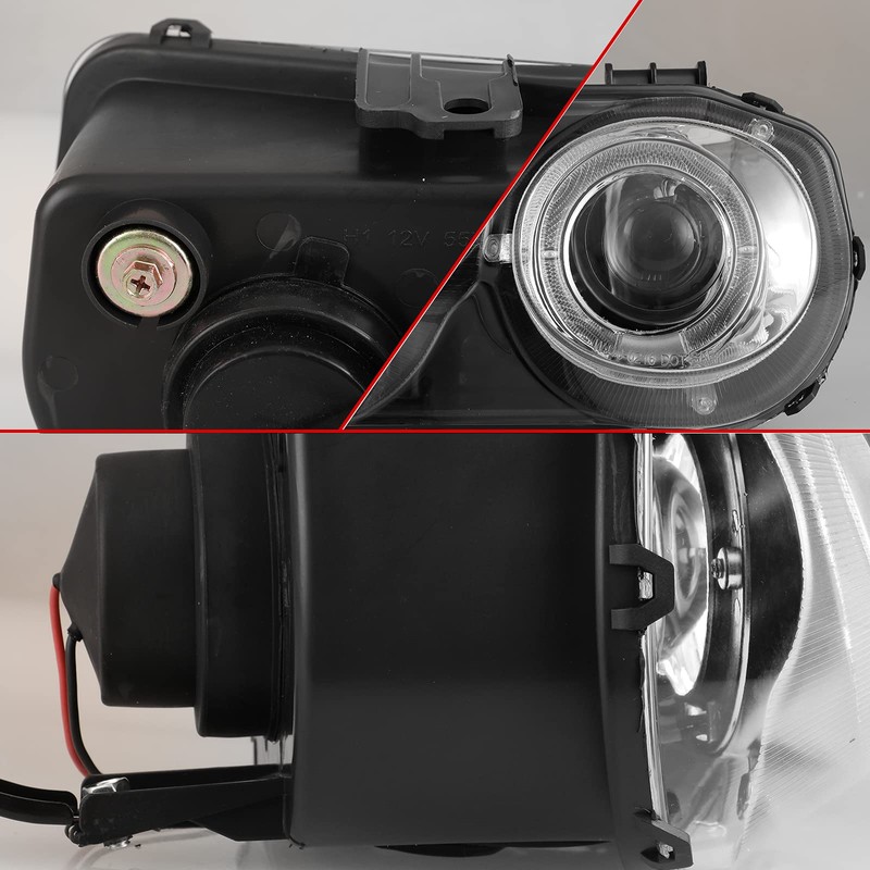 ROXX Replacement Headlight Assembly Compatible with 1994 1995 1996 1997