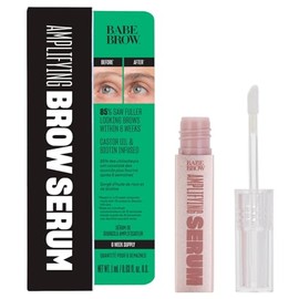 Babe Original Suero de cejas para cejas más gruesas - Suero para cejas con aceite de ricino, biotina, reparación de aminoácidos