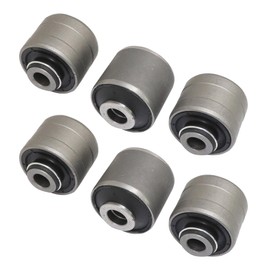 XQSMWF 6PCS Suspension Knuckle Bush Kit 5090072AD 5090095AC Compatible with Jeep Cherokee 2014-2023 Front Shock Absorber Bracket Steering Knuckle Bush 5090073AD