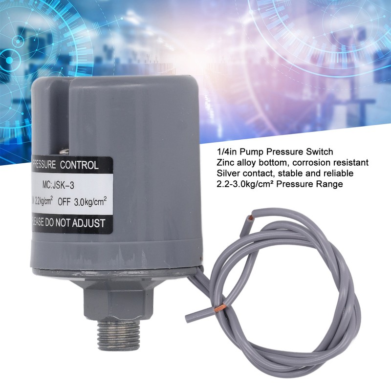 1/4in Water Pump Pressure Switch Automatic Boost Pump Mechanical Pressure