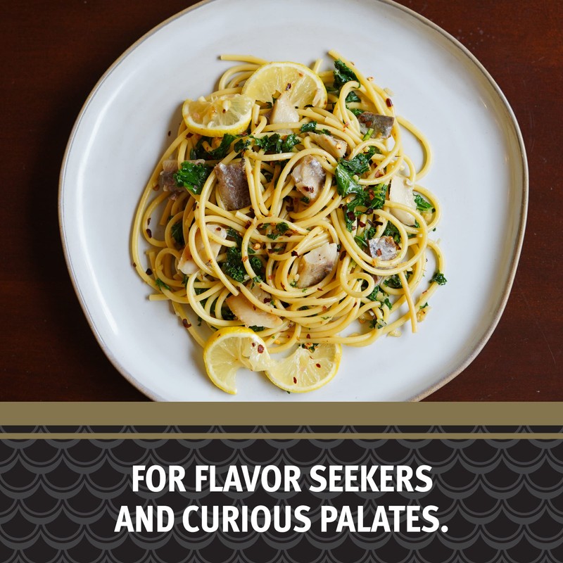 Brunswick Sardines in Olive Oil with Hot Peppers, 3.75 oz