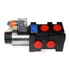 Hydraulic Solenoid Selector/Diverter Valve, 13 GPM Flow Rating, 50LPM Max