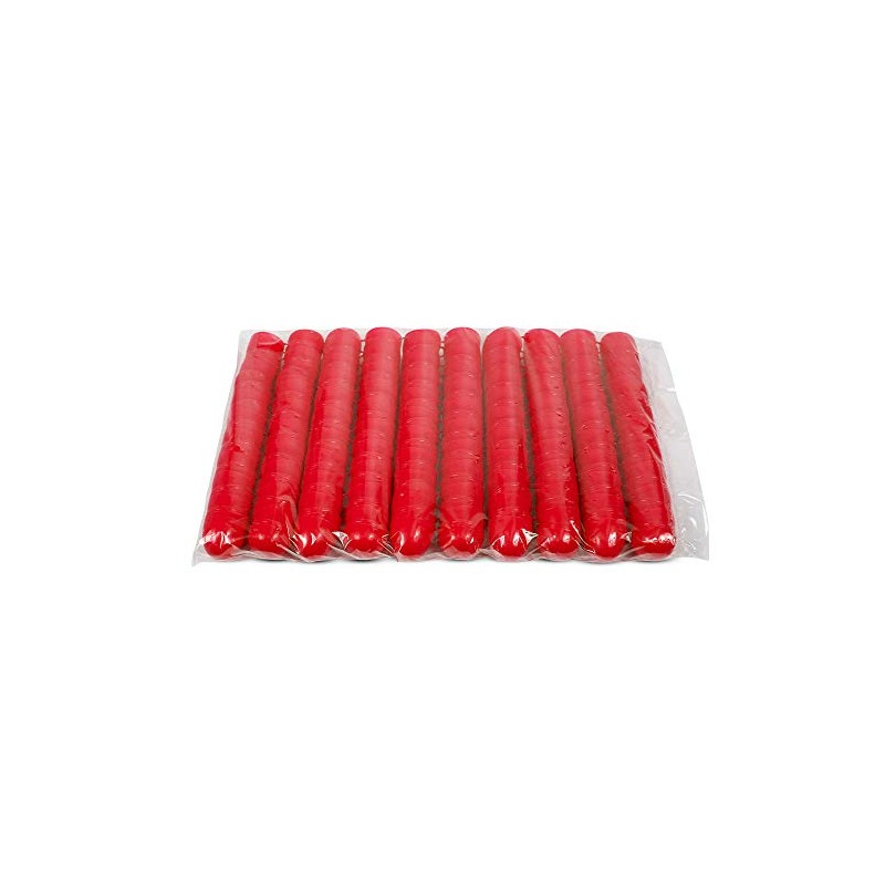 American Carnival Mart 100 Pack of Red Bulk Hinged Easter