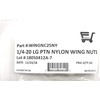 1/4-20 Nylon Wing Nuts Large Pattern 1/4-20 Butterfly Nuts (10