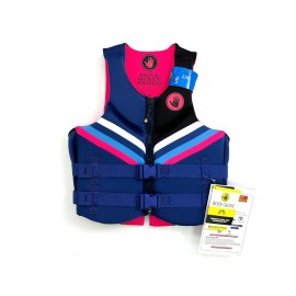 BODY GLOVE Dual Size Evoprene PFD Life Jacket Vest Pink, Women's L/XL (36"-44") - Women's, L/XL