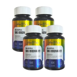 Inner Lab Healthy Focus Multi Multivitamin 90 tablets 4 boxes Calcium Magnesium / 이너랩 헬시포커스 멀티 종합비타민 90정 4박스 칼슘 마그네슘