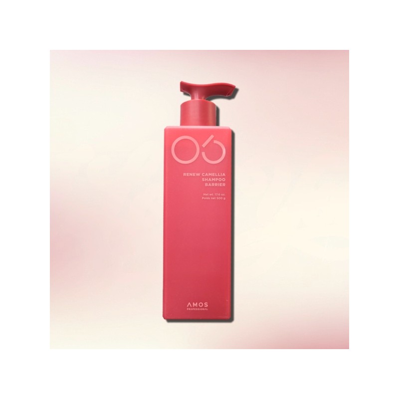 Amos Renew Camellia Shampoo Barrier 500g / 아모스 리뉴 카멜리아