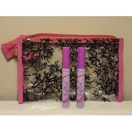 tarte 2 X TARTE LIFTED Waterproof (GIFTED) FULL SIZE Mascara FREE AQUATIC COSMETIC BAG