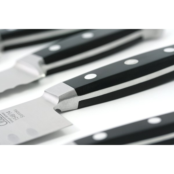 Güde Alpha Series - 7" Santoku Knife Knife - Ice Hardened Steel - Hand Forged/Sharpened - Made in Solingen, Germany Since 1910