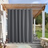 NICETOWN Outdoor Curtain for Patio Waterproof Extra Wide 100", Blackout