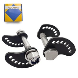 Camber Lock Alignment Fix & Upper Arm Cam Bolt 304 Stainless Steel Kit Compatible with Silverado Sierra Silverado 1500 2500 3500 1999-2019