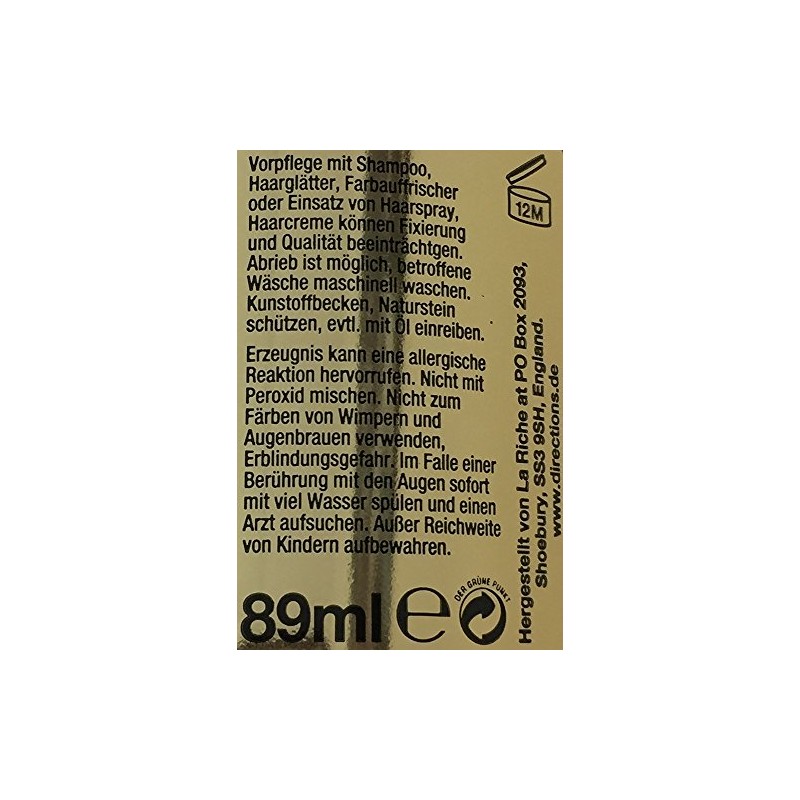 La Riche Directions Unisex Semi Permanent Hair Colour