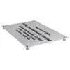 Standoff Aluminium Sign by ViroDisplay® – 300 x 200mm –
