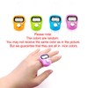 JZK 4x LCD display digital finger tally counter clicker, electronic