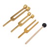 3 Pcs Aluminium Alloy Tuning Fork Set 128 256 512Hz
