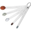 KIPTVO 5PCS Mini Measuring Spoons Set Stainless Small Teaspoon Micro