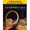 Sunrise Alarm Clock with Bedside Table Lamp, Wake-Up Light &
