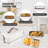 CTSZOOM Self Cooking Electric Lunch Box, Portable Food Warmer for