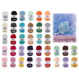 100g Strickgarn Samet Soft Chenille-Strickgarn Samtwolle Strickwolle flauschig Farbwahl, Farbe:238 grau