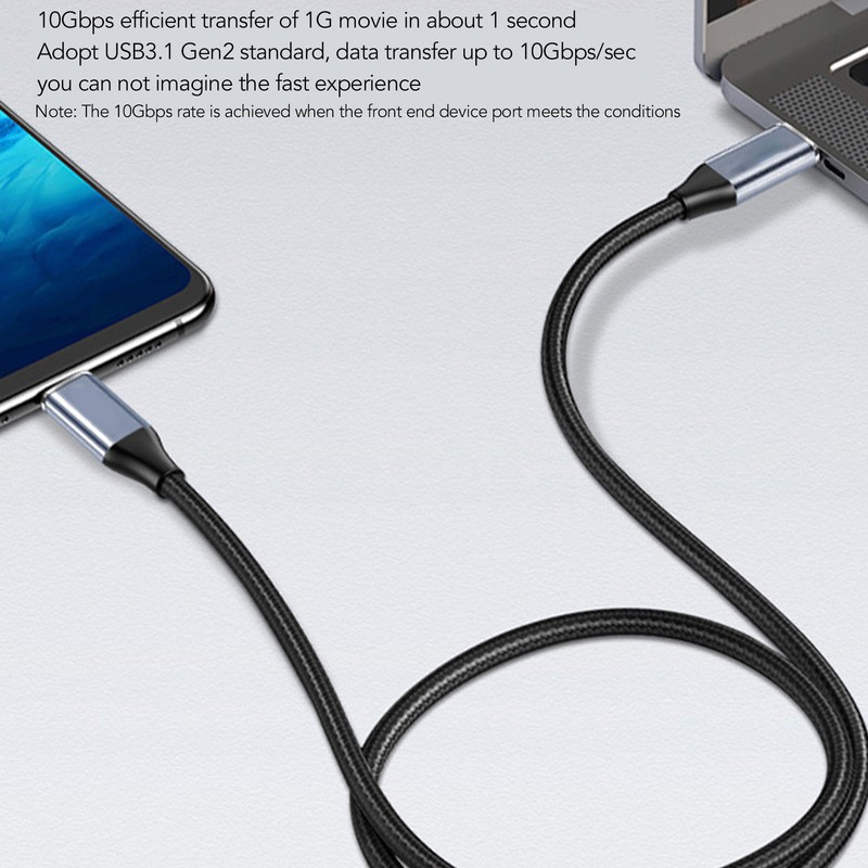 USB C to USB C 3.1 Gen 2 Cable 100W