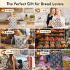 Sourdough Bread Bags & Proofing Bowl Covers, 2 Pack Reusable
