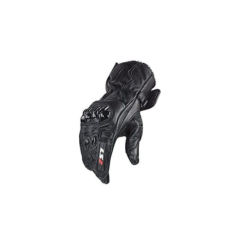 LS2 70099R0112M Swift Racing Motorcycle Gloves, Men, Black, M