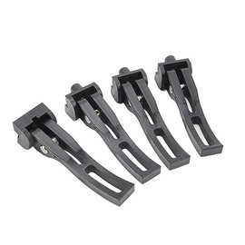 Hard Tri-Fold Tonneau Cover Easy Installation Truck Tri-Fold Tonneau Clamp Cover Repair Parts High Strength Durable 4PCS