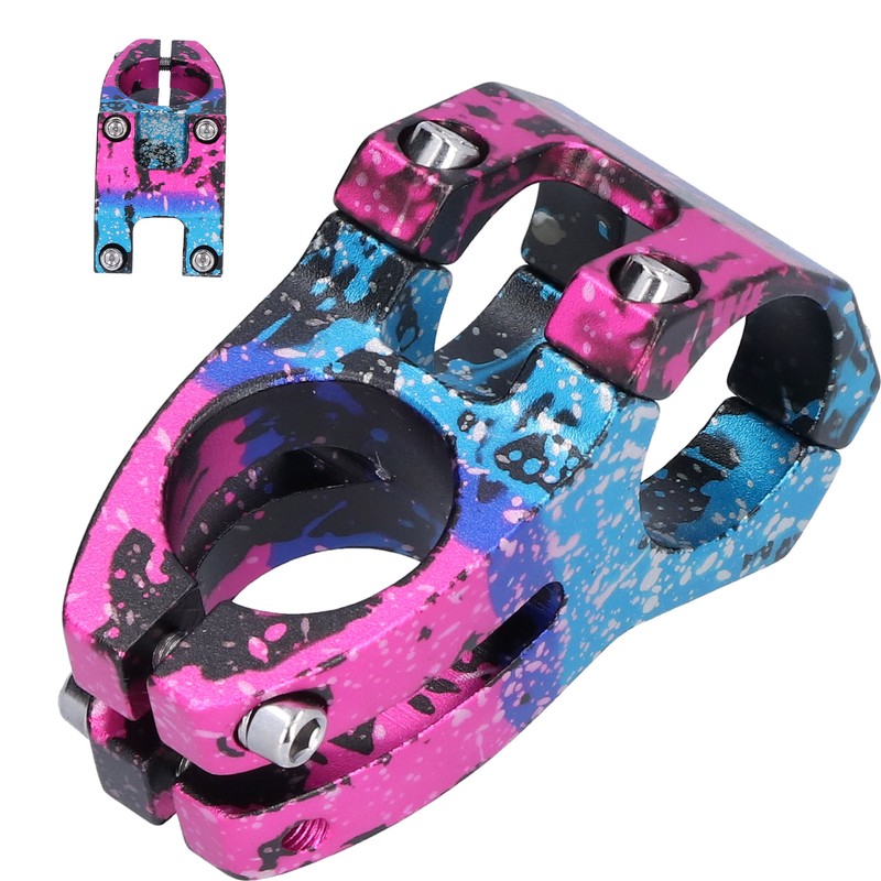 Bicycle Hollow Riser Stem Speed Drop Aluminum Alloy Short Handle