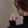 Women's Earrings, Hypoallergenic, Popular, Silver Sterling Silver Copper