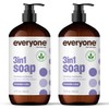 Everyone 3-In-1 Soap, Lavender and Aloe, 32 Ounce, 2 Count