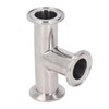 Pipe Tee Fitting 304 Stainless Steel Quick Connect Tube Joint