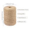 Handyman Crafts Natural Jute Twine Rope (1.5mm/2mm/3mm/6mm) Durable String for