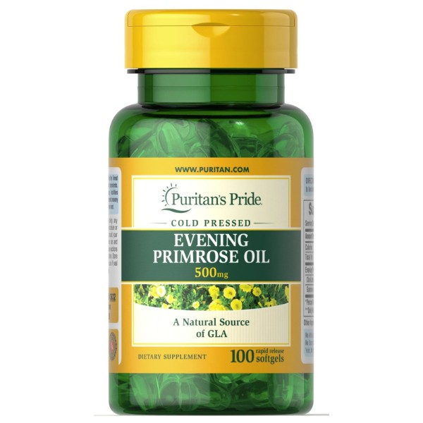 Puritan's Pride Evening Primrose Oil 500 mg with GLA -