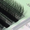 ANNAFRIS Eyelash Extensions, 3D, W, 0.07 D, 8-15 mm, Ready-to-Use