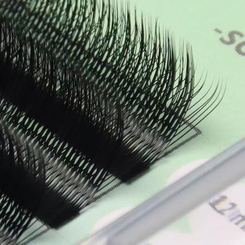 ANNAFRIS Eyelash Extensions, 3D, W, 0.07 D, 8-15 mm, Ready-to-Use