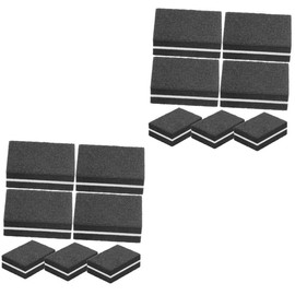 FRCOLOR 100pcs Professional Manicure Dual Sided Mini Block Nail File Sponge for Nail Art Practice