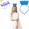 The Dreidel Company Hanukkah Menorah Headband, Light Up Flashing, Glow