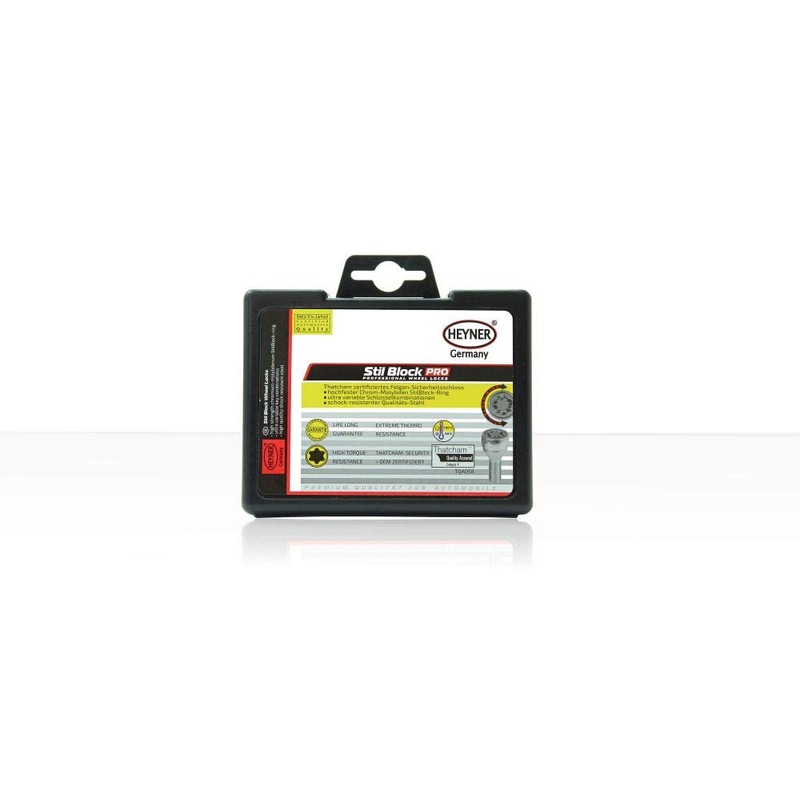 HEYNER Germany Fits Fiat Panda Locking Wheel Nuts Set 4