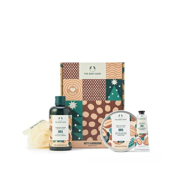 The Body Shop [Official] Body Care Kit SB (Scent: Shea) [Genuine]
